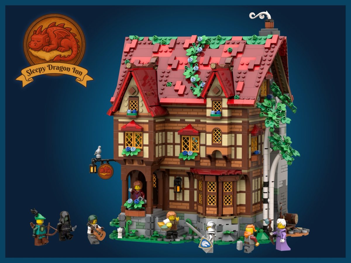 LEGO BrickLink Series 9 Sleepy Dragon Inn 1 1200x900