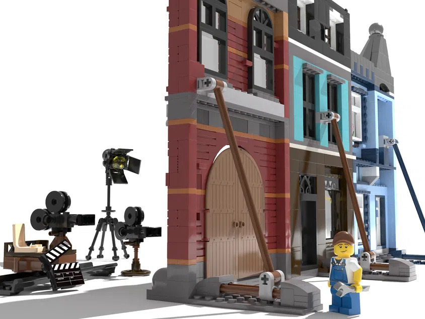 LEGO Ideas Movie Set Facade