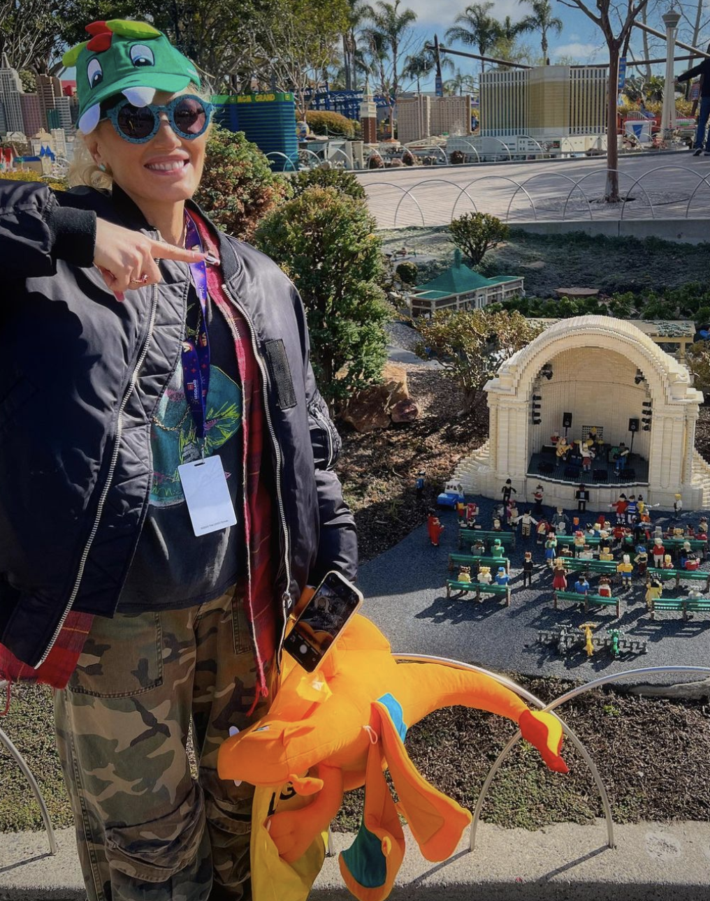 Gwen Stefani at LEGOLAND