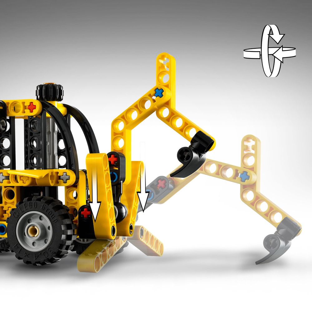 LEGO Technic 42197 Backhoe Loader 4