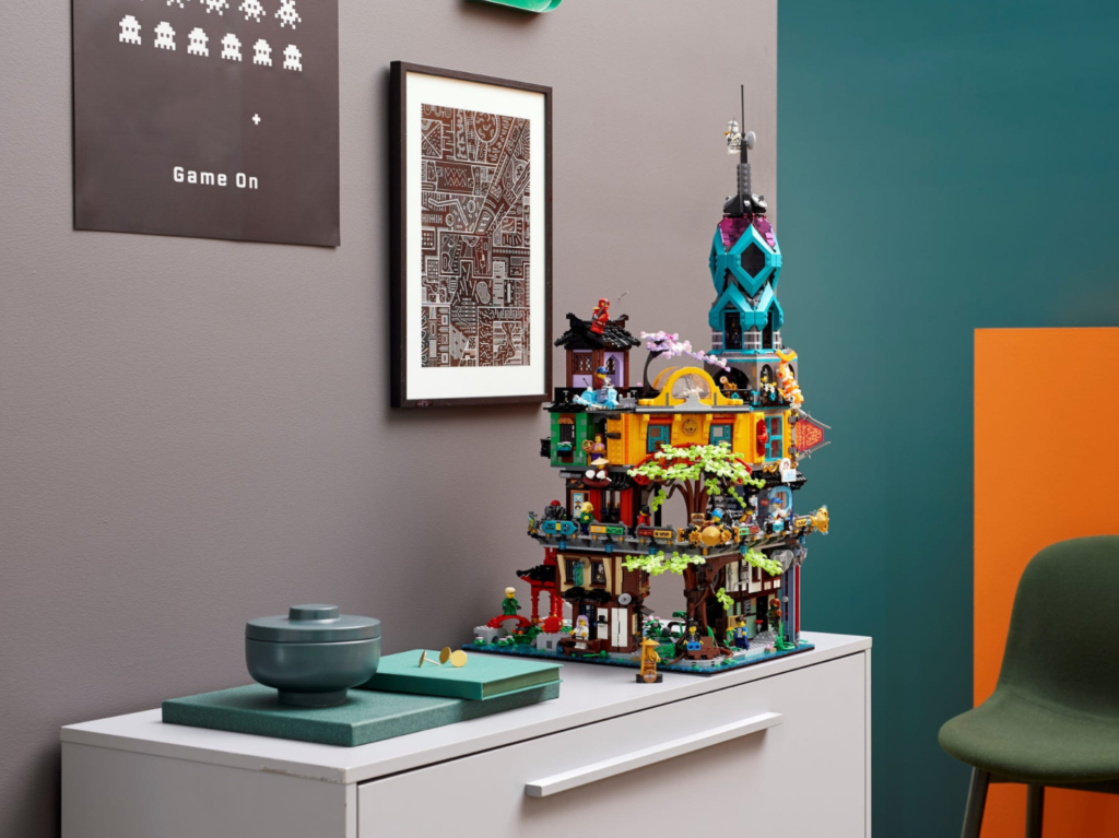 71741 LEGO NINJAGO city gardens lifestyle 2