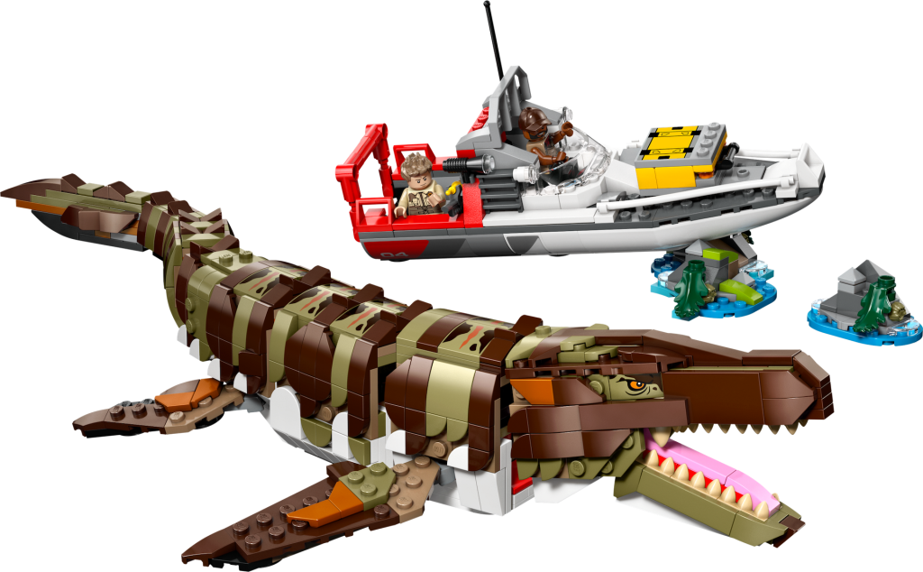 LEGO Jurassic World 76974 Brick Built Mosasaurus Boat Mission 3 1024x634