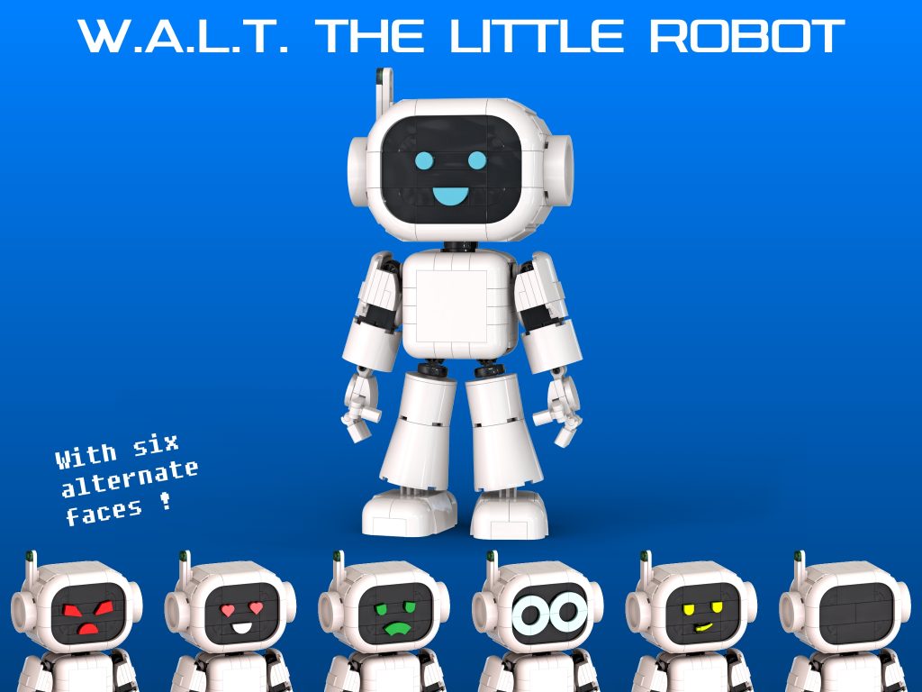 WALT the little robot bricklink series 7 1024x768