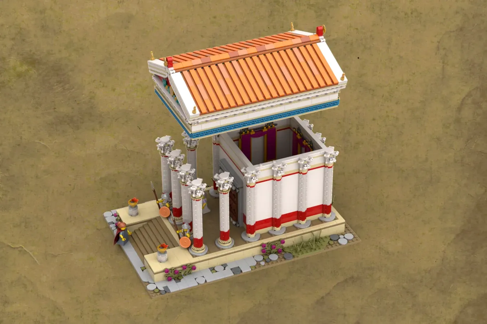 Ancient Roman Temple 8