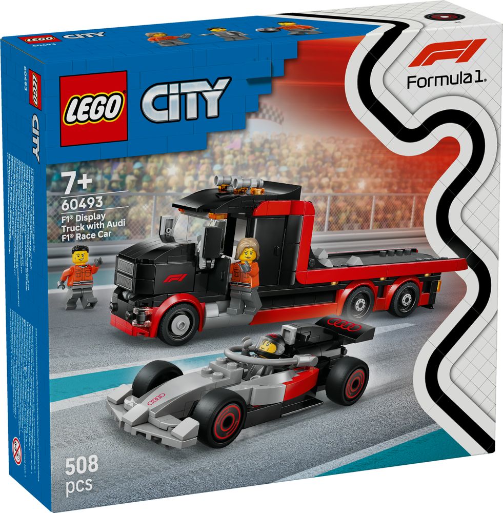 LEGO City 60493 F1 Truck with Audi F1 Race Car 3