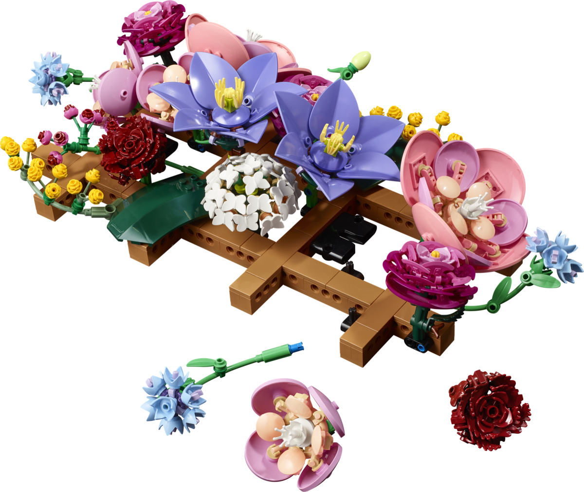LEGO Botanicals 11503 Flower Wall 1 1200x1011