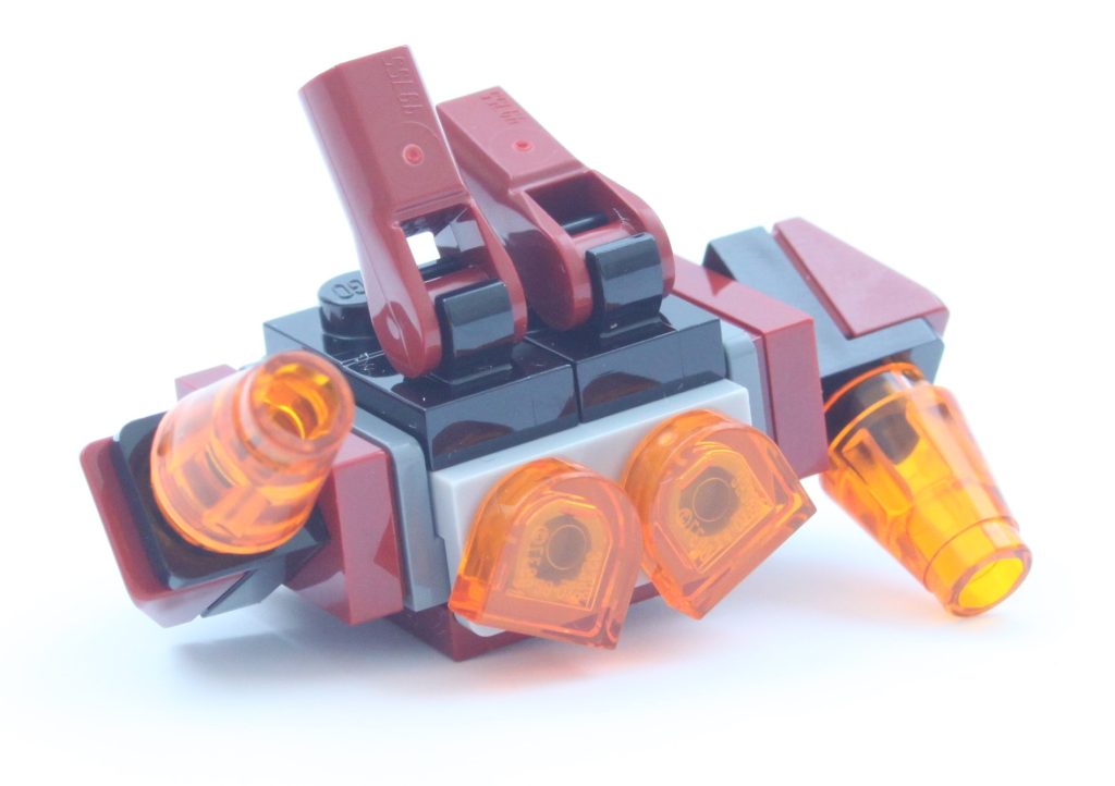lego marvel 76231 GOTG Advent Calendar review drone 3 1024x722