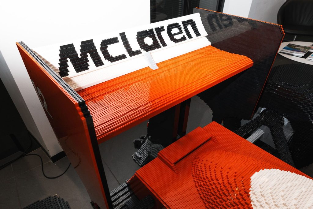 Life size LEGO McLaren MP44 7 1024x683