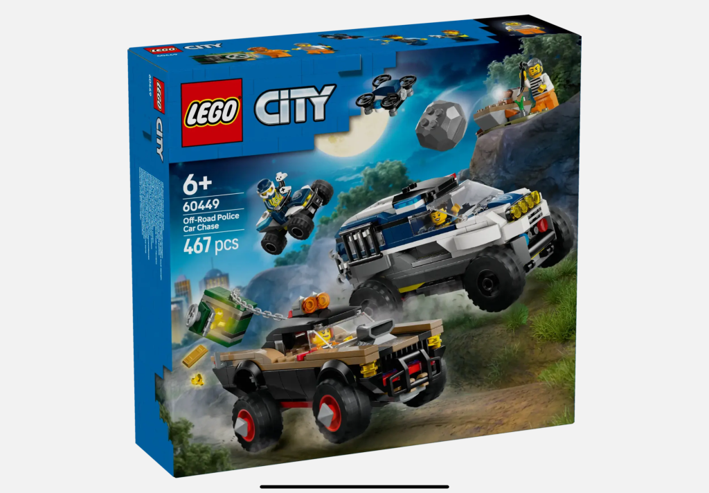 LEGO City 60449 Off Road Police Car Chase 1 1024x712