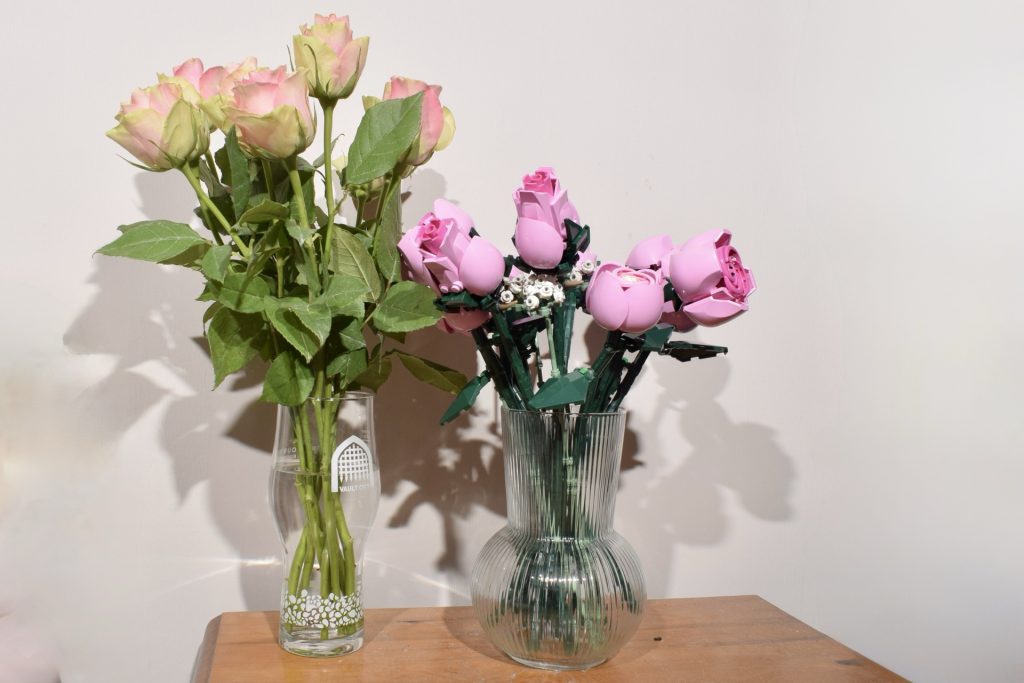 LEGO Icons 10374 Bouquet of Pink Roses review 17 1024x683