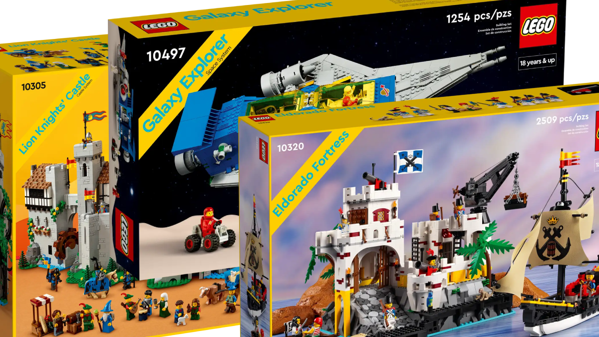 Does the reveal of 10320 Eldorado Fortress suggest more classic LEGO remakes?