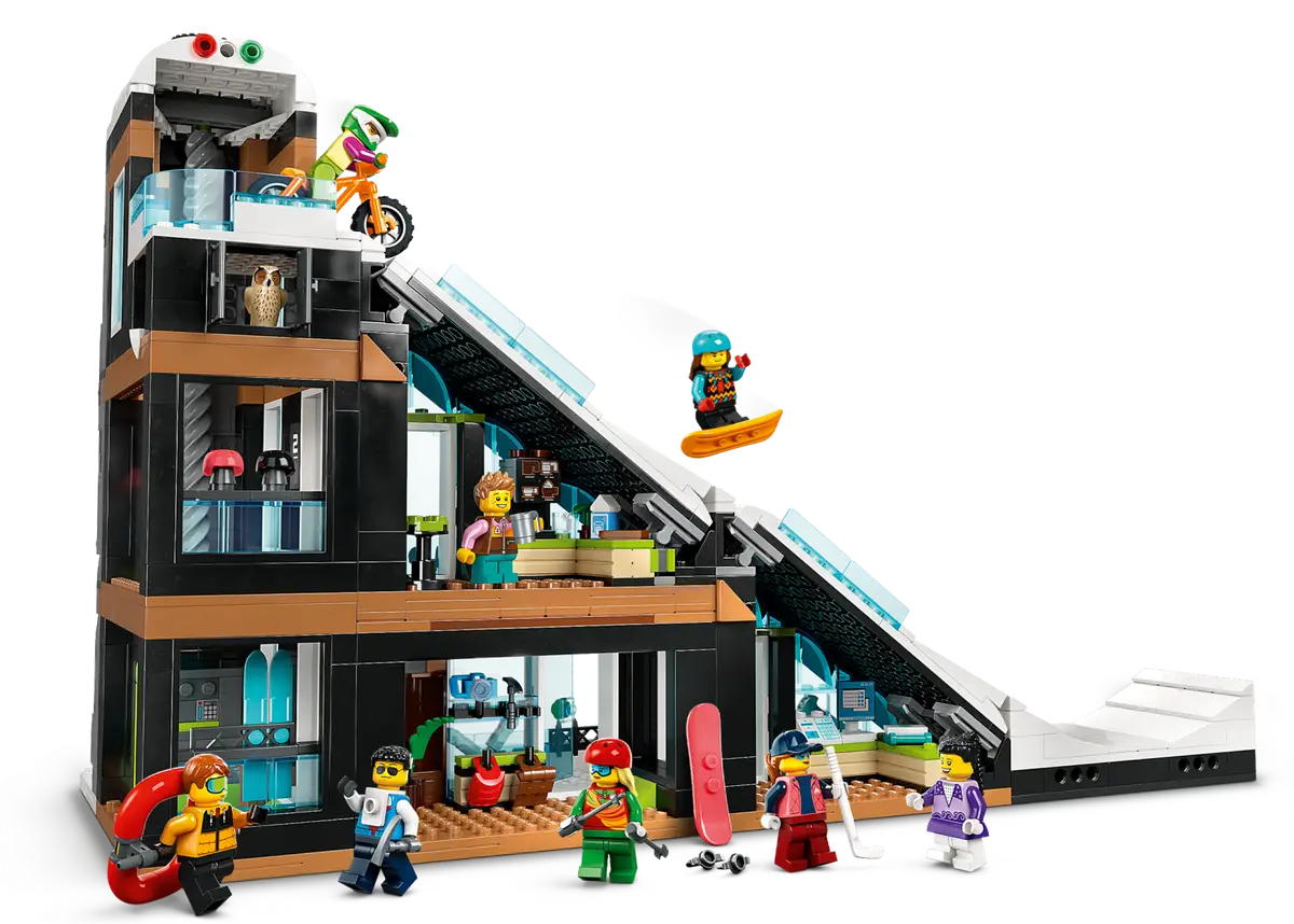 LEGO City 60366 Ski and Climbing Center 2