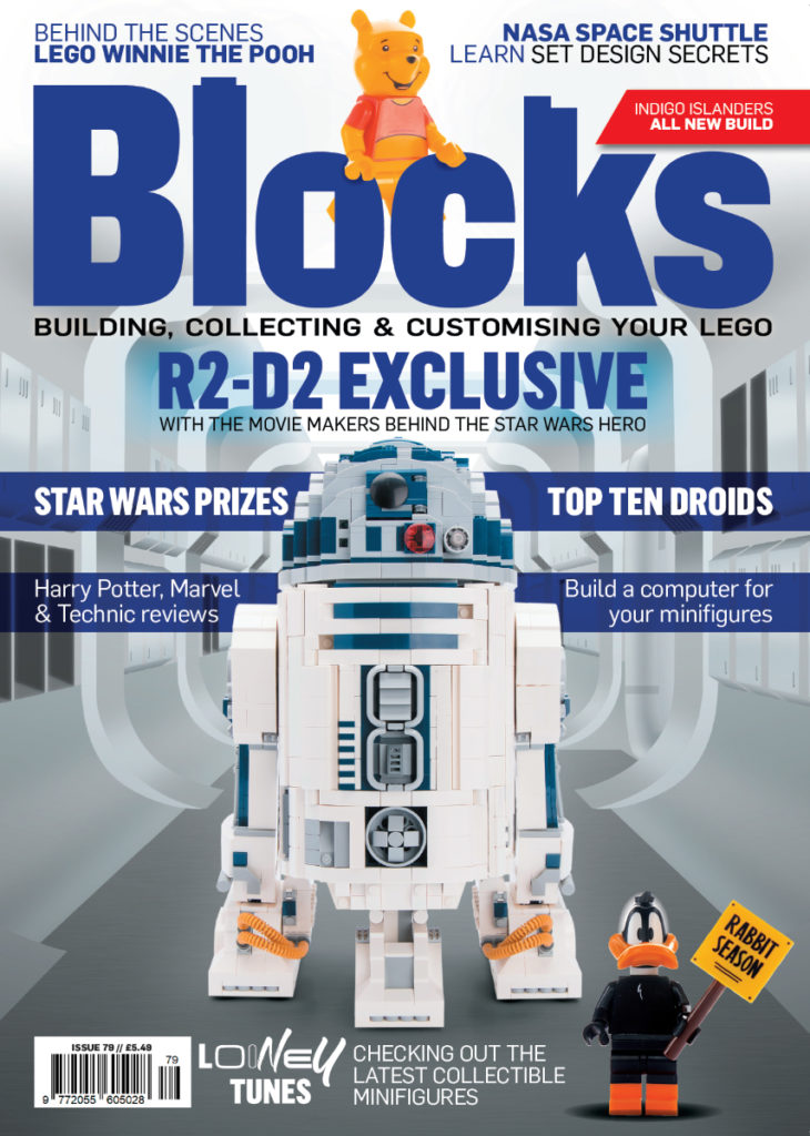 Blocks magazine Issue 79 big R2 D2