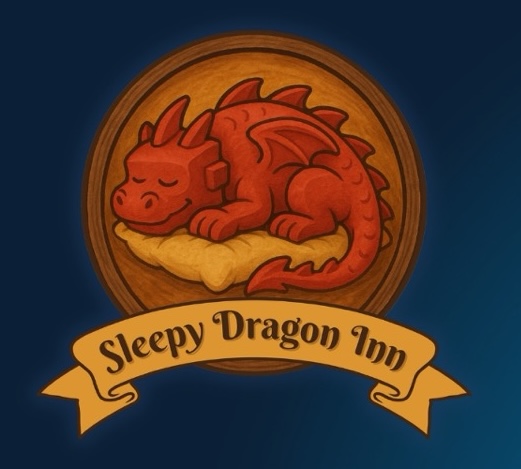 LEGO BrickLink Series 9 Sleepy Dragon Inn sticker 2