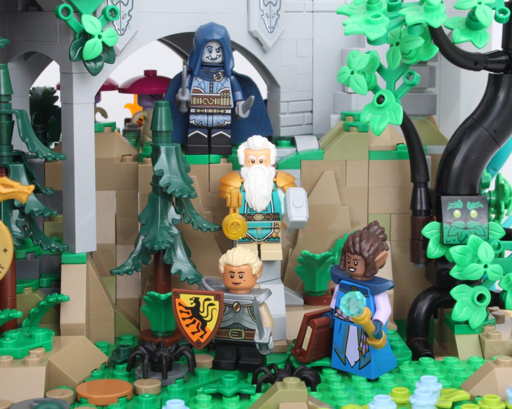 LEGO Ideas 21348 red dragons tale dungeons and dragons review 38 1024x819