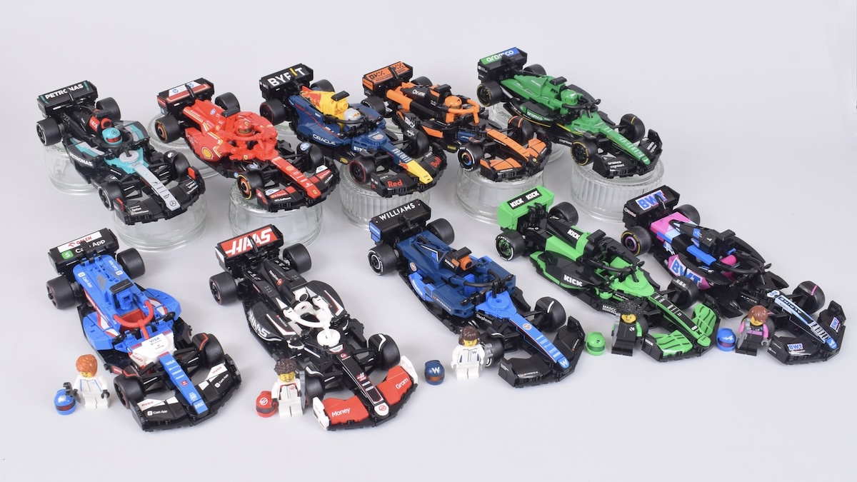 LEGO Speed Champions Formula 1 wave in review: How different are they?