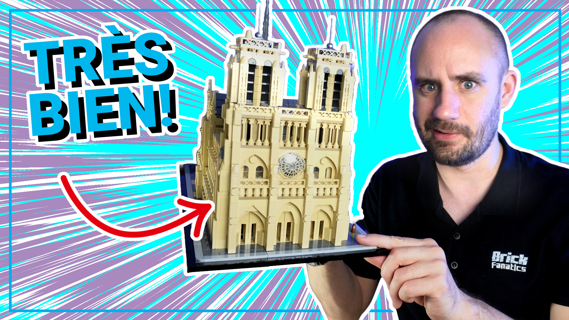 LEGO Architecture 21061 Notre-Dame de Paris tells a story with its build process