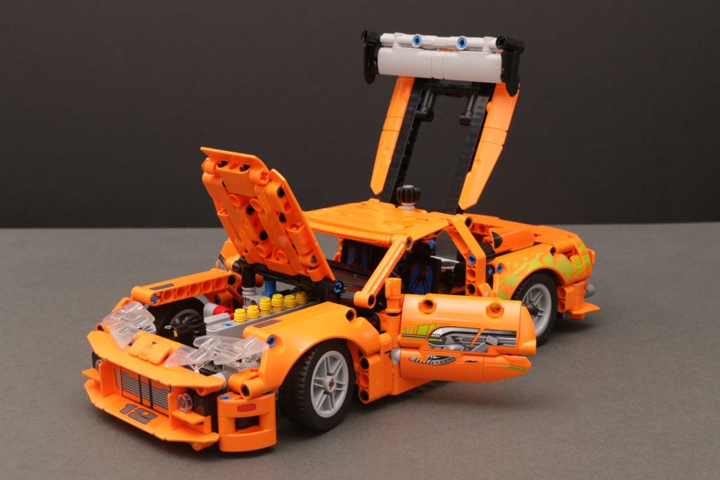 LEGO Technic 42205 Chevrolet Corvette Stingray 42204 Fast and Furious Toyota Supra MK4 and 42203 Tipping Dump Truck reviews 57 1024x683
