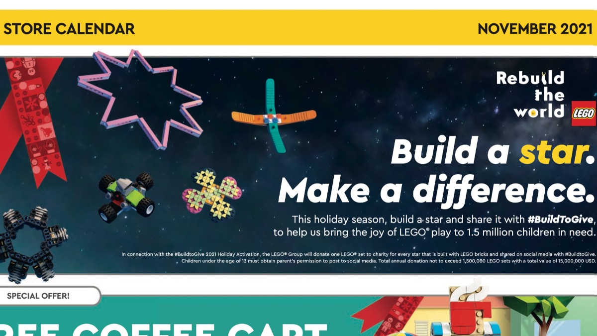 LEGO store calendars potentially cancelled for 2022