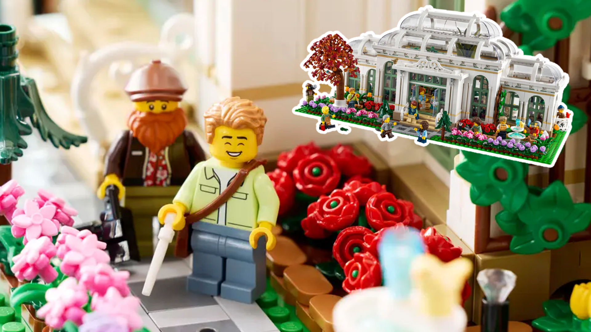 LEGO Ideas Botanical Garden’s minifigures have their own stories