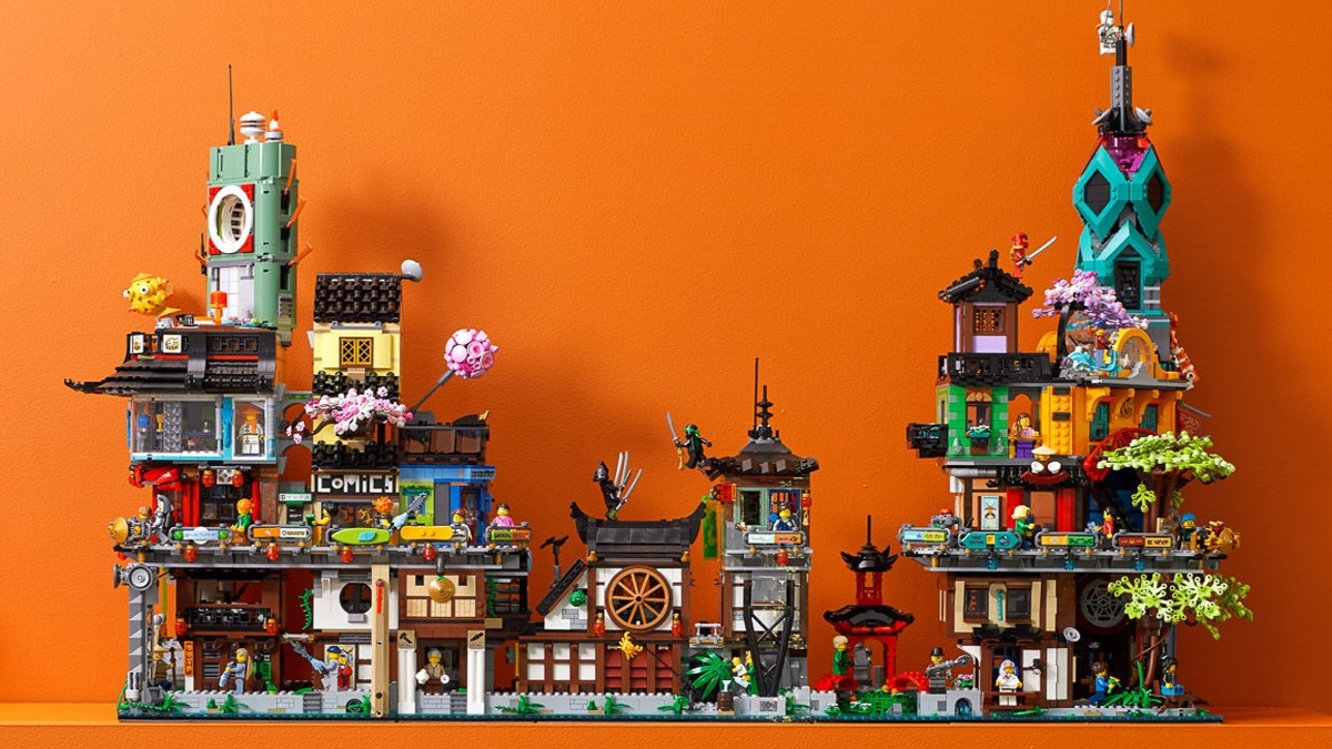 LEGO 71837 NINJAGO City Workshops rumoured for March 2025