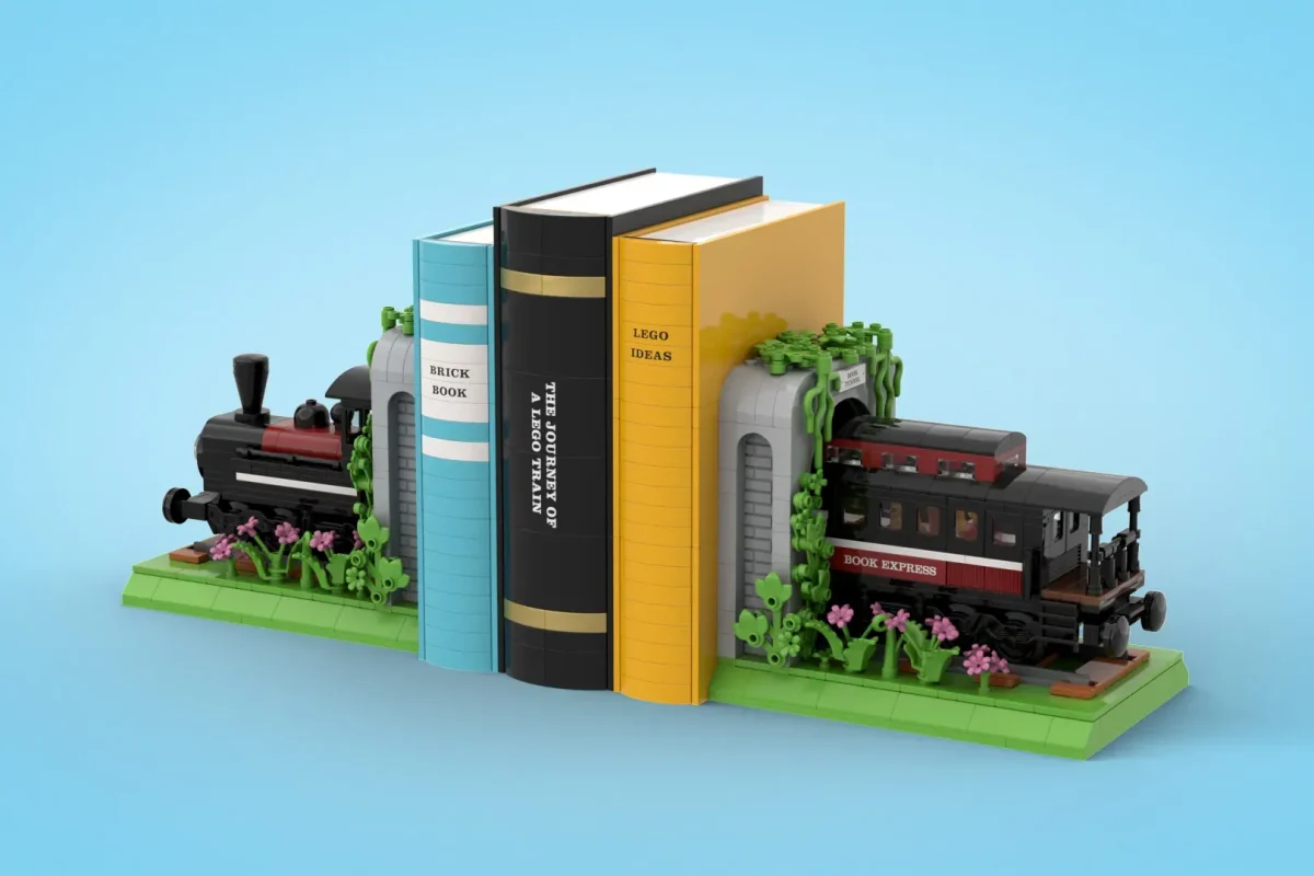 LEGO Ideas Train Bookends 1 1200x800