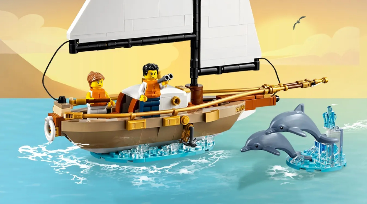 LEGO Ideas 40487 Sailboat Adventure available to all shoppers
