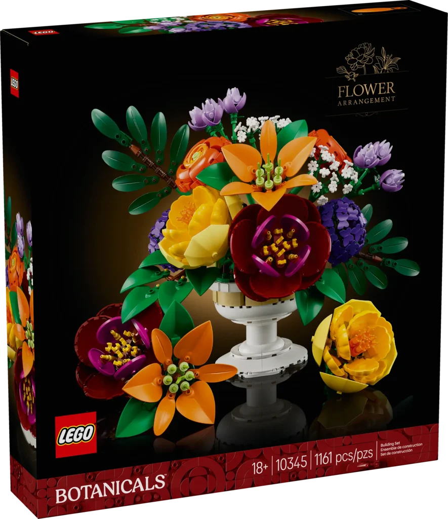 LEGO Botanicals 10345 Flower Arrangement 1 885x1024