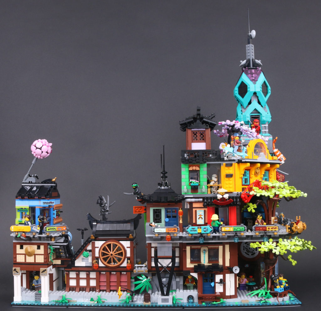 LEGO NINJAGO 71741 NINJAGO City Gardens review 2
