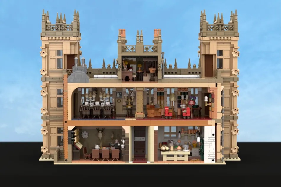 LEGO Ideas Downton Abbey Highclere Castle 3