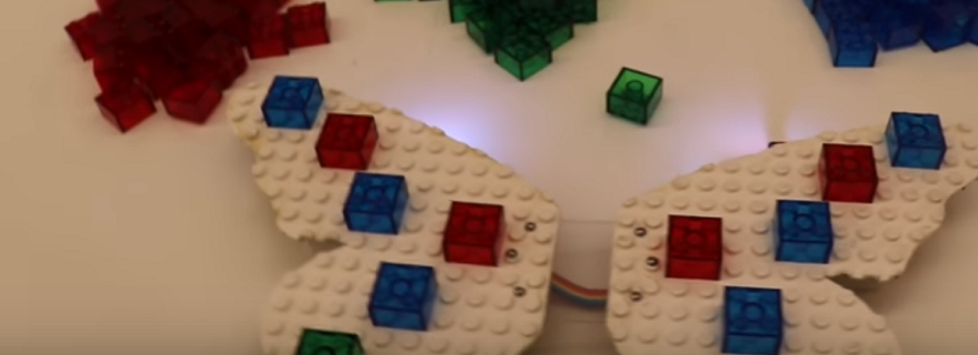 Fans check out flying LEGO bricks at LEGO World