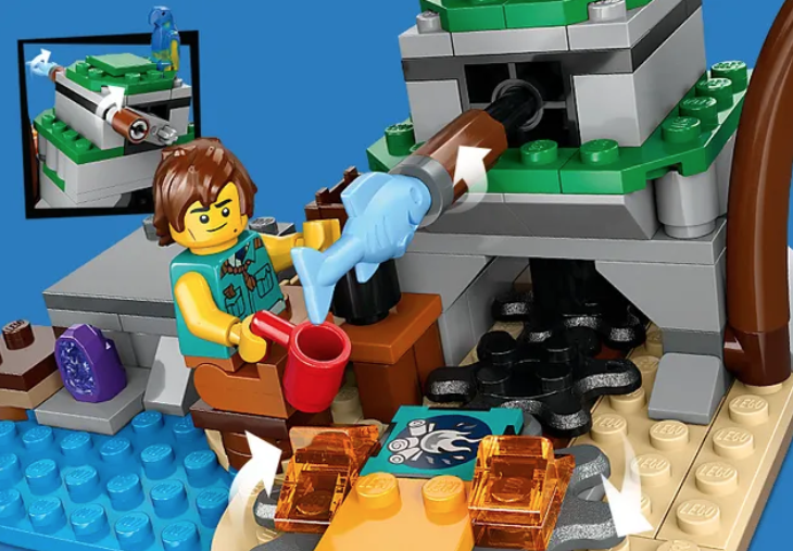 LEGO City 60693 Survivor Island Seaplane 1