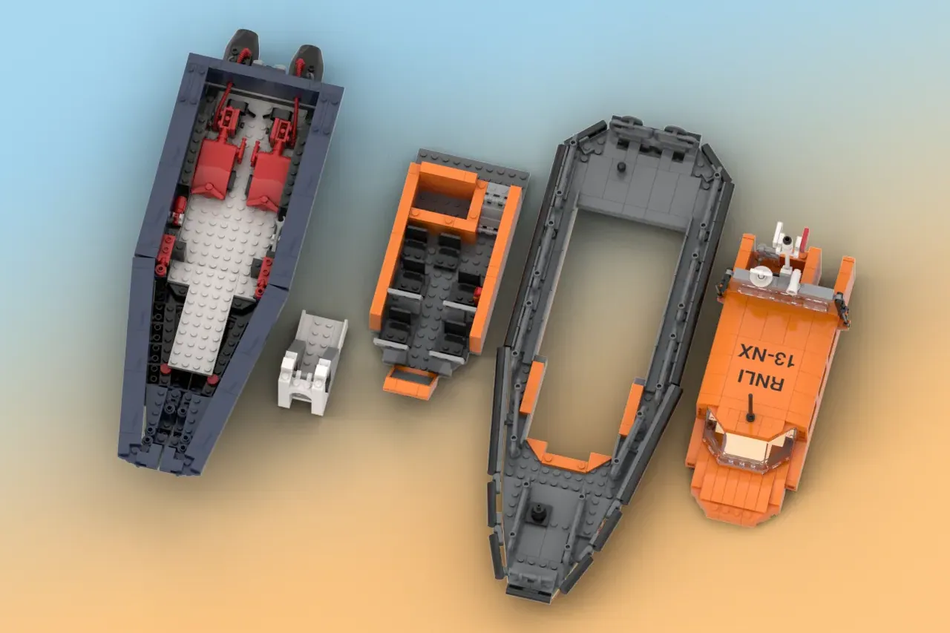 LEGO Ideas of RNLI Shannon Class Lifeboat 11