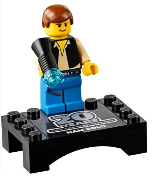 lego star wars 20th anniversary han