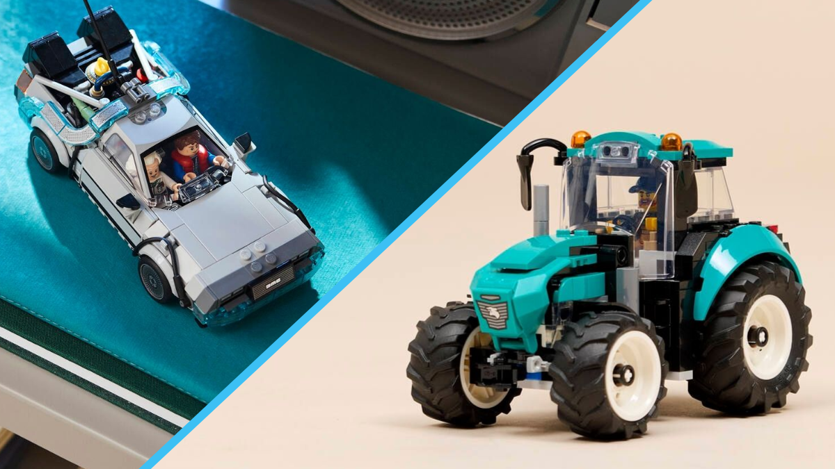 Custom LEGO time machines are headed in a new direction