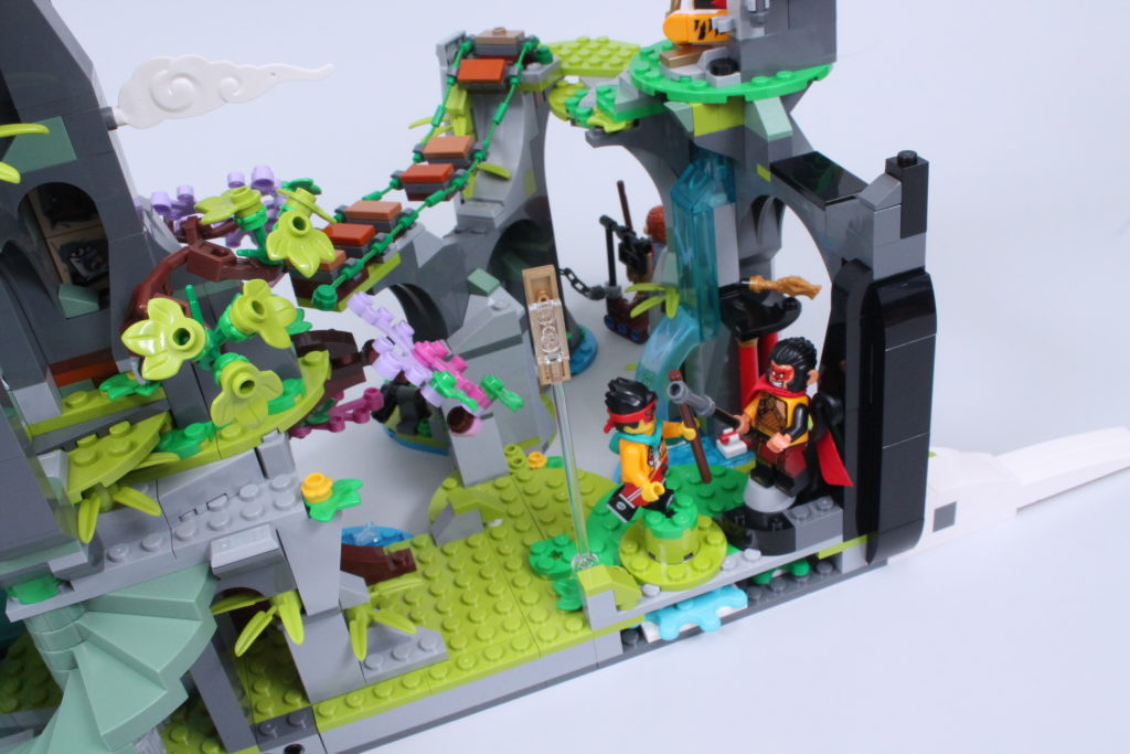 LEGO Monkie Kid The Legendary Flower Fruit Mountain review 29