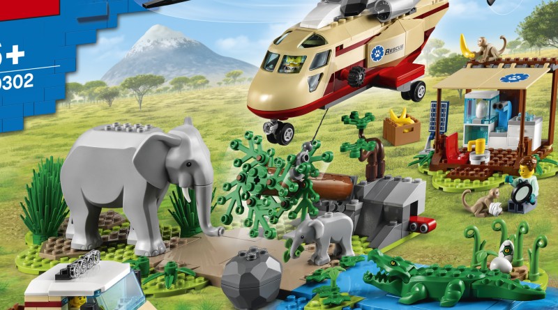 How do the LEGO City summer 2021 animals compare to the original bricks?