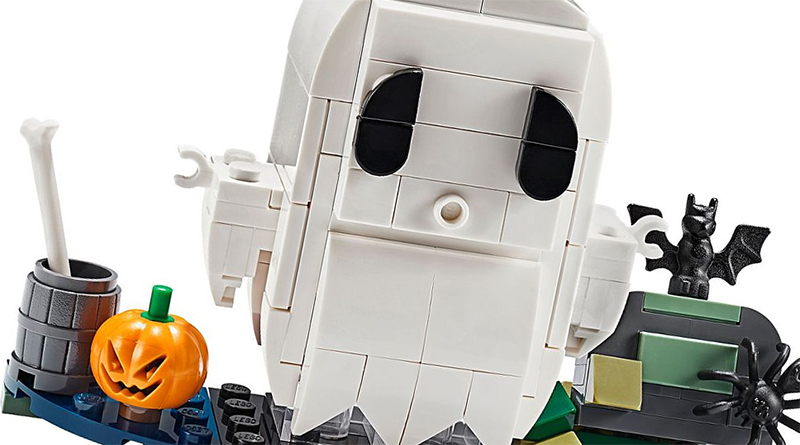 LEGO BrickHeadz 40351 Halloween Ghost available now