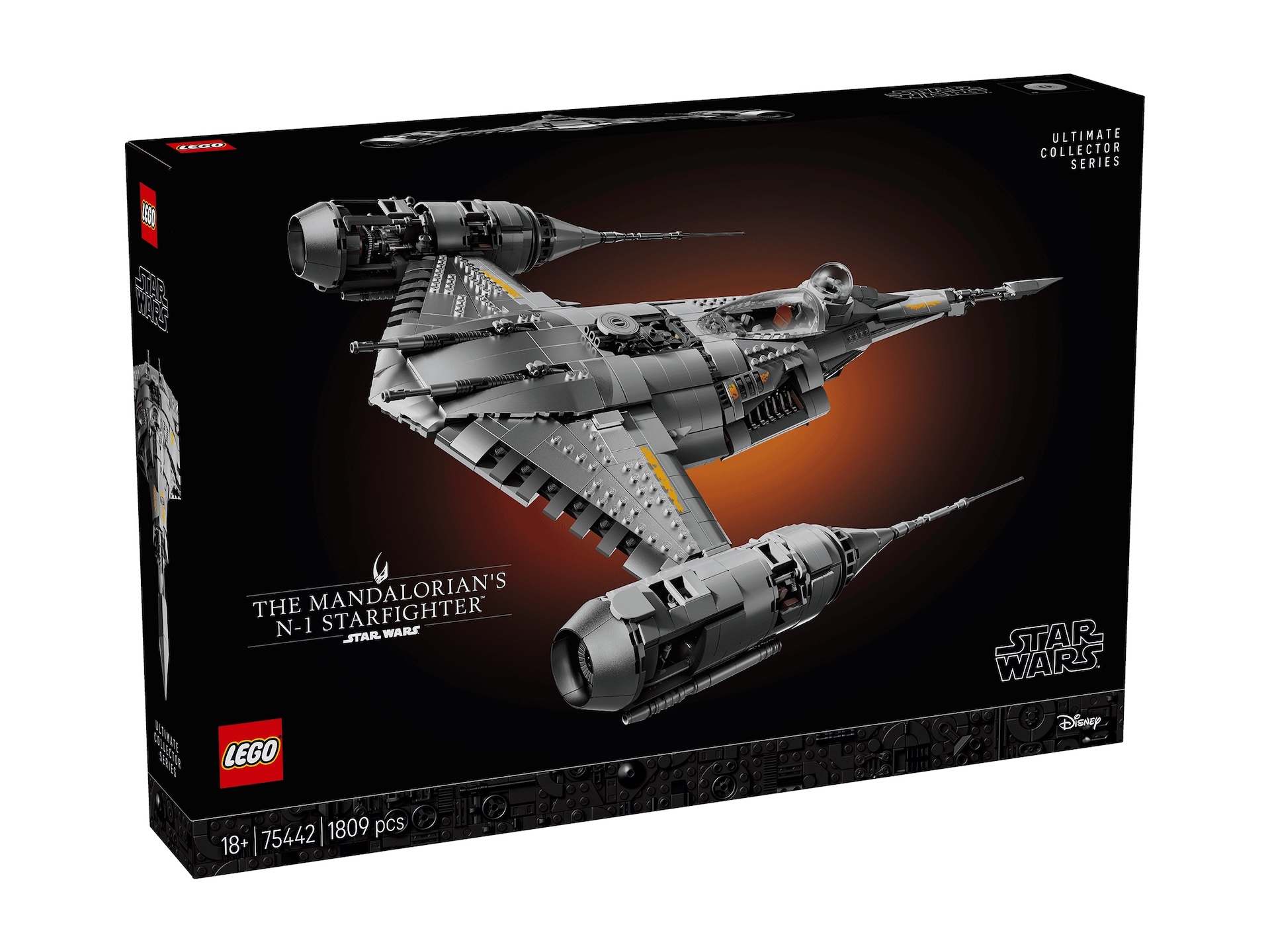 LEGO Star Wars 75422 The Mandalorian’s N-1 Starfighter box front